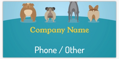 Design Preview for Design Gallery: Animal Grooming Vinyl Banners, 122 x 244 cm