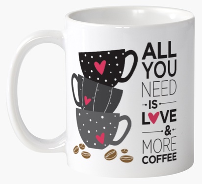 Design Preview for Design Gallery: Seasonal Personalised Mugs, 325 ml  2 Sided