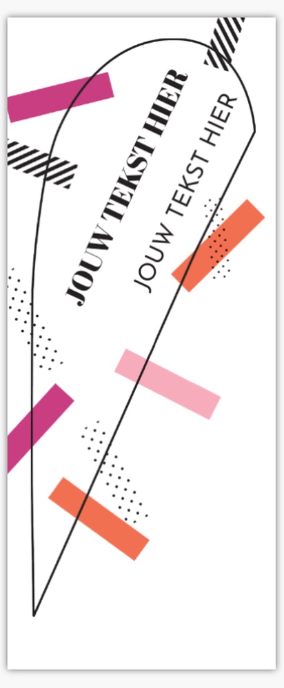 Voorvertoning ontwerp voor Ontwerpgalerij: Modern & Eenvoudig Roll-up banners, 85 x 206 cm Economy