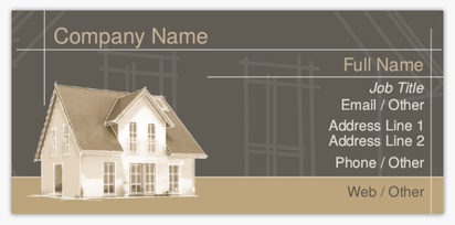 Design Preview for Design Gallery: Home Inspection Textured Uncoated Business Cards