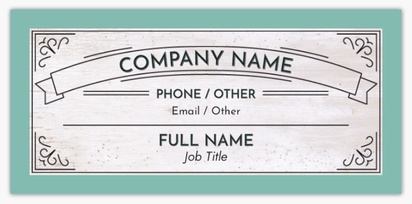 Design Preview for Design Gallery: Antiques Standard Business Cards, Small (85 x 40 mm)