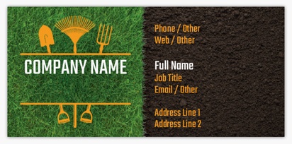 Design Preview for Gardening Business Cards Designs & Templates, Slim (85 x 40 mm)