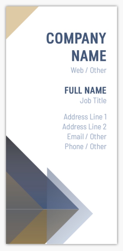Design Preview for Design Gallery: Legal Standard Business Cards, Small (85 x 40 mm)