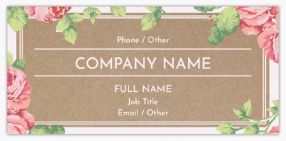Design Preview for Design Gallery: Recycled Matte Business Cards, Slim (85 x 40 mm)