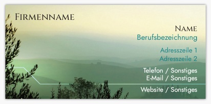 Designvorschau für Designgalerie: Standard-Visitenkarten Reisebüros, Schmal (85 x 40 mm)
