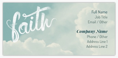 Design Preview for Design Gallery: Religious & Spiritual Slim Business Cards