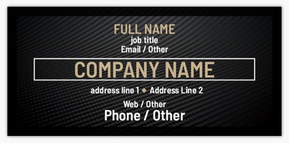 Design Preview for Design Gallery: Car Services Slim Business Cards