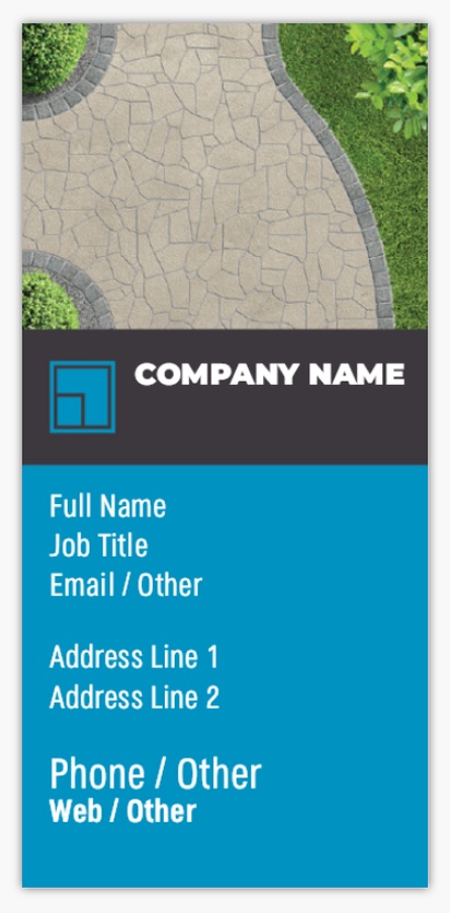Design Preview for Design Gallery: Paving Standard Business Cards, Small (85 x 40 mm)