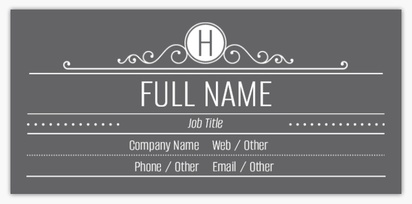 Design Preview for Design Gallery: Public Relations Standard Business Cards, Small (85 x 40 mm)