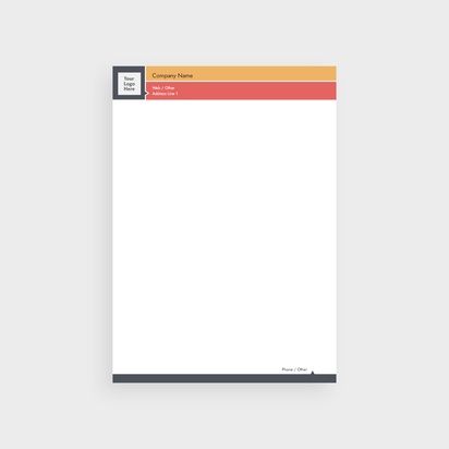 Design Preview for Design Gallery: Internet Communications Letterheads