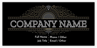 Design Preview for Design Gallery: theatre Standard Business Cards, Small (85 x 40 mm)