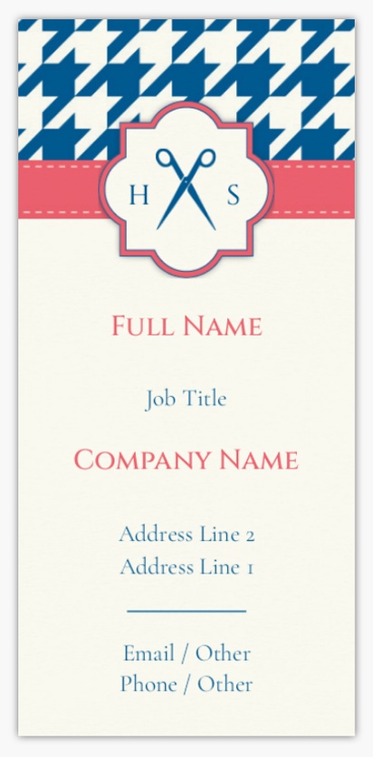 Design Preview for  Standard Business Cards Templates & Designs, Slim (85 x 40 mm)