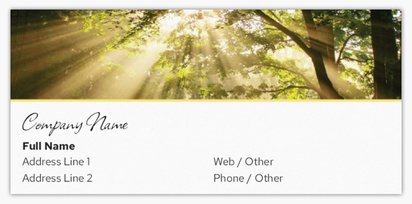 Design Preview for Design Gallery: Therapy Slim Business Cards