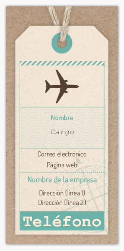 Vista previa del diseño de Galería de diseños de tarjetas de visita textura rugosa para agencias de viajes