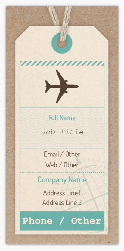 Design Preview for Templates for Retro & Vintage Standard Name Cards , Small (85 x 40 mm)