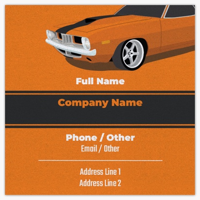 Design Preview for Design Gallery: Auto Dealers Pearl Business Cards