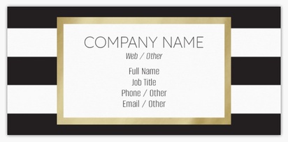 Design Preview for Design Gallery: Modern & Simple Slim Business Cards
