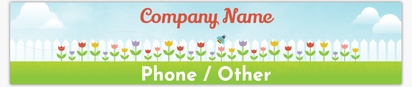 Design Preview for Design Gallery: Landscaping & Gardening Vinyl Banners, 76 x 366 cm