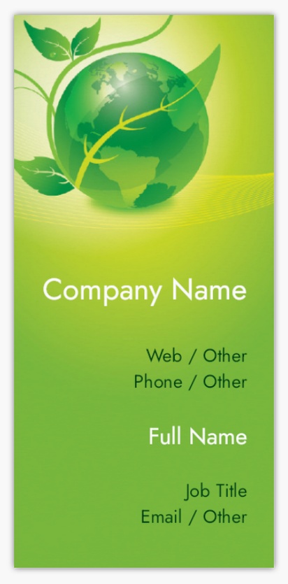 Design Preview for Design Gallery: Business Consulting Slim Business Cards