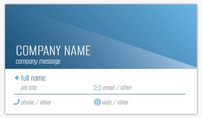 Design Preview for Business Services Ultra Thick Business Cards Templates
