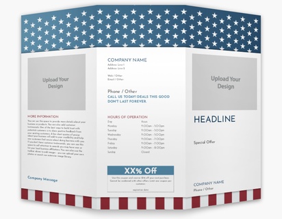 A usa politics white gray design for Election with 2 uploads