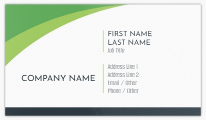 Design Preview for Finance & Insurance Standard Business Cards Templates, Standard (3.5" x 2")