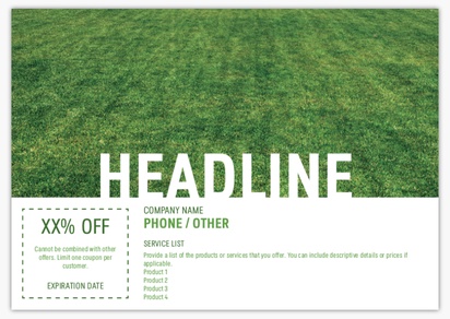 Design Preview for Design Gallery: Landscaping & Gardening Flyers, None A5