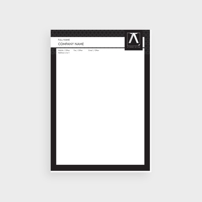 Design Preview for Design Gallery: Bulk Letterheads