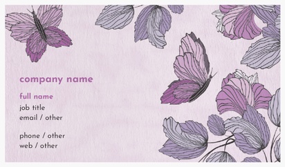 A florals butterfly purple design for Floral