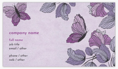 A florals butterfly purple design for Floral