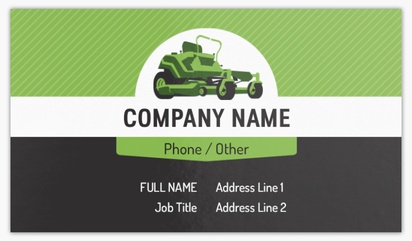 Design Preview for Construction, Repair & Improvement Glossy Business Cards Templates, Standard (3.5" x 2")