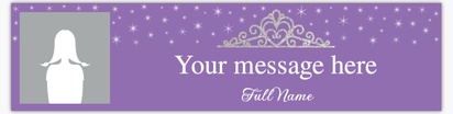 Design Preview for Design Gallery: Quinceanera Vinyl Banners, 76 x 305 cm