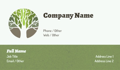 Design Preview for Design Gallery: Nature & Landscapes Glossy Business Cards, Standard (3.5" x 2")