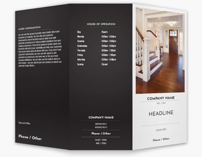 Design Preview for Design Gallery: Home Staging Custom Brochures, 8.5" x 11" Tri-fold
