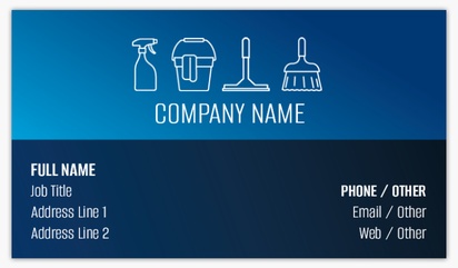 Design Preview for  Soft Touch Business Cards Templates, Standard (3.5" x 2")