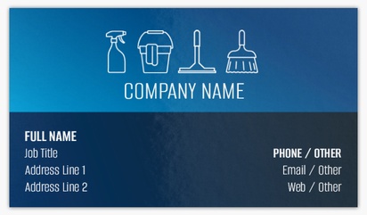 Design Preview for Design Gallery: Foil Accent Business Cards