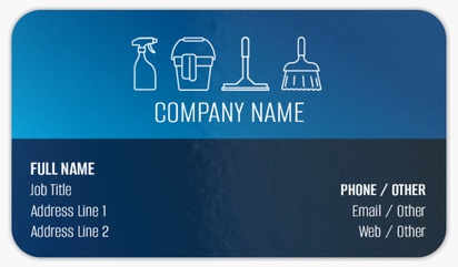 Design Preview for Design Gallery: Construction, Repair & Improvement Rounded Corner Business Cards, Standard (3.5" x 2")