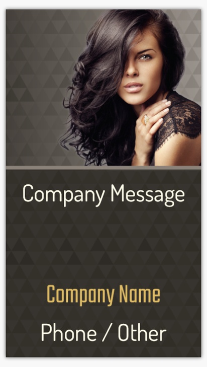 Design Preview for Design Gallery: Cosmetics & Perfume Vinyl Banners, 52 x 91 cm