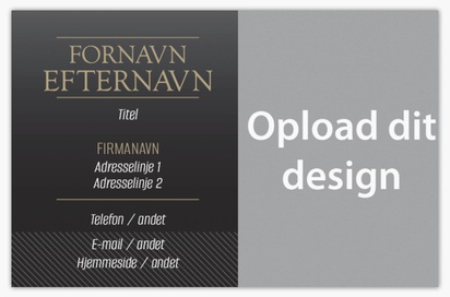 Forhåndsvisning af design for Designgalleri: Ejendomsmægling Standardvisitkort, Standard (85 x 55 mm)