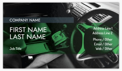 Design Preview for Design Gallery: Petrol Stations Standard Visiting Cards