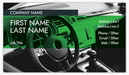 Design Preview for Design Gallery: Petrol Stations Matte Visiting Cards, Standard (89 x 51 mm)