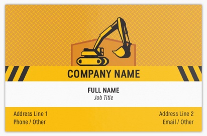 Design Preview for Design Gallery: Demolition Ultra-Thick Business Cards, Standard (85 x 55 mm)