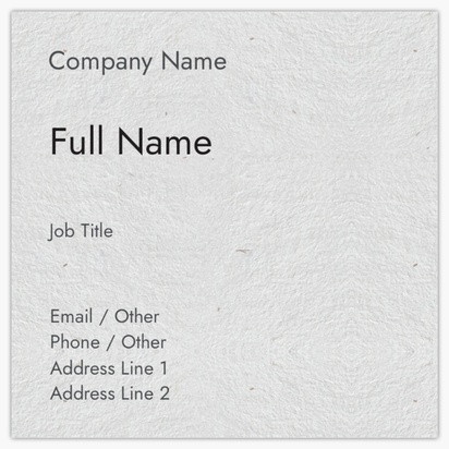 Design Preview for Square Business Cards: Designs and Templates