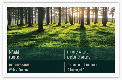 Voorvertoning ontwerp voor Ontwerpgalerij: Natuur en landschap Standaard visitekaartjes, Standaard (85 x 55 mm)