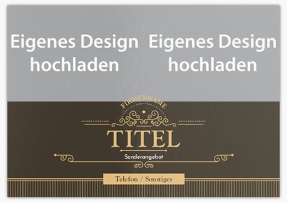 Designvorschau für Designgalerie: Flyer und Falzflyer Retro,  Ohne Falz A5 (148 x 210 mm)