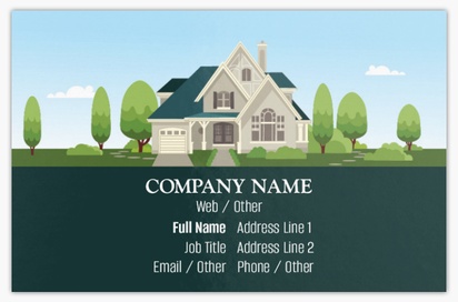 Design Preview for Design Gallery: Home Inspection Ultra-Thick Business Cards, Standard (85 x 55 mm)