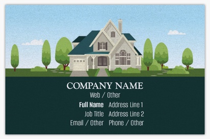 Design Preview for Design Gallery: Mortgages & Loans Pearl Business Cards