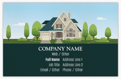 Design Preview for Design Gallery: Finance & Insurance Natural Uncoated Business Cards