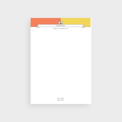 Design Preview for Design Gallery: Networking Cards Bulk Letterheads