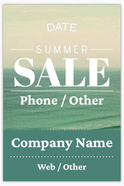 Design Preview for Design Gallery: Summer Vinyl Banners, 122 x 183 cm